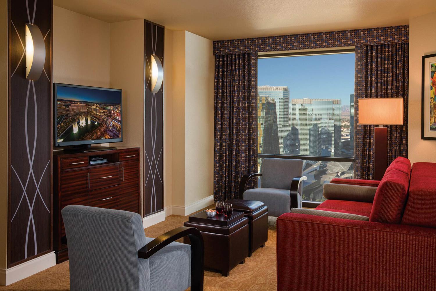 HOTEL SUITES AT MARRIOTT'S GRAND CHATEAU LAS VEGAS-NO RESORT FEE