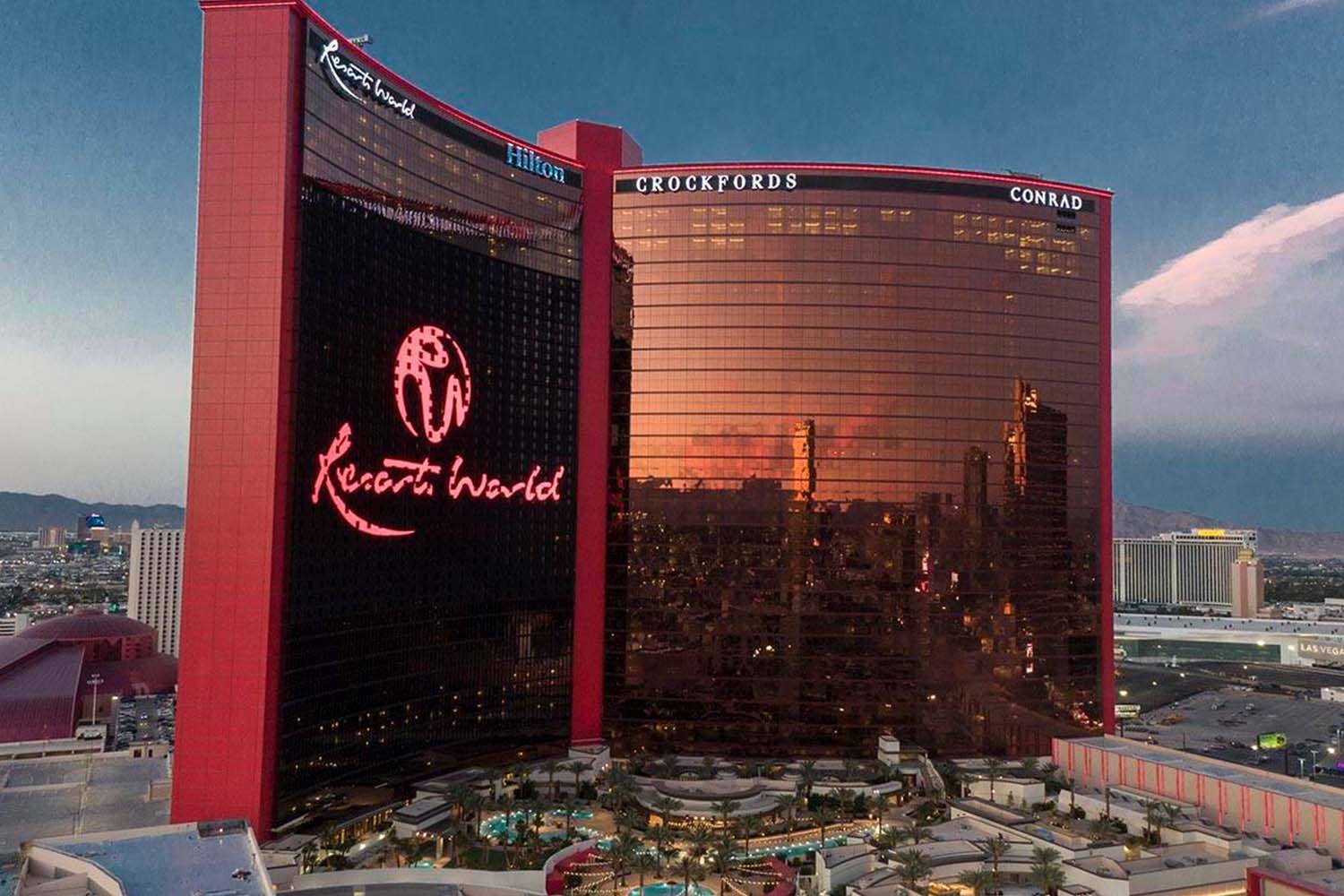 Resorts World Hilton Las Vegas On The Strip Exterior 