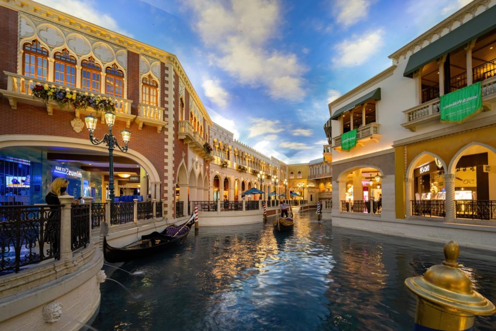 Shopping Mall in Las Vegas, NV  Grand Canal Shoppes at The Venetian Resort  Las Vegas