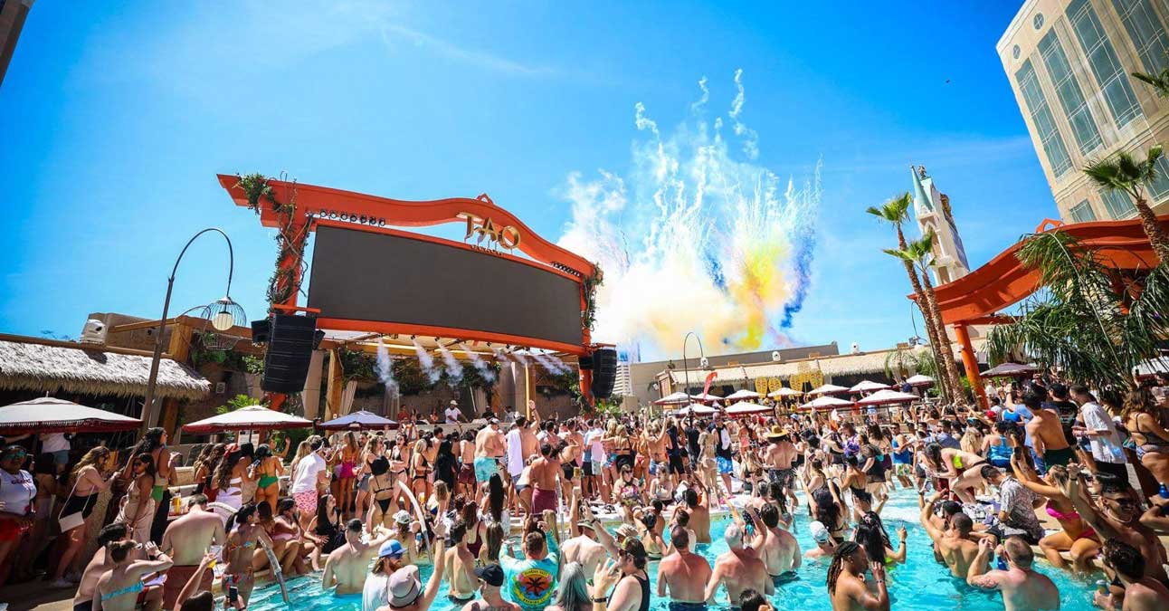 Behind The Wild Pool Parties At Las Vegas